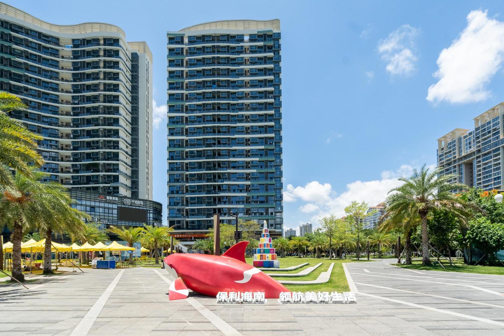 Poly Central Plaza By Boli At Sanya City Center#Near Joy City Exteriör bild
